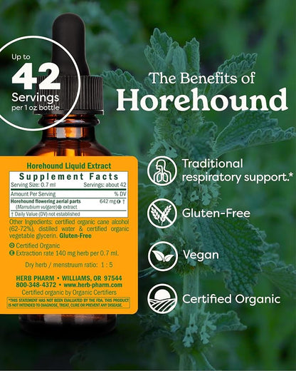 Horehound Liquid Extract by Herb Pharm