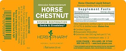Horse Chestnut Liquid Extract by Herb Pharm