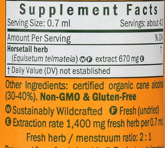 Horsetail Liquid Extract by Herb Pharm