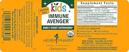 Immune Avenger Liquid for Kids by Herb Pharm