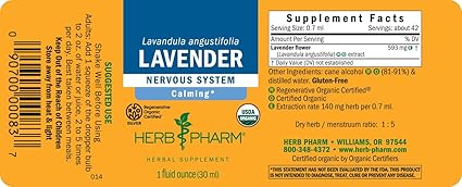 Lavender Liquid Extract by Herb Pharm