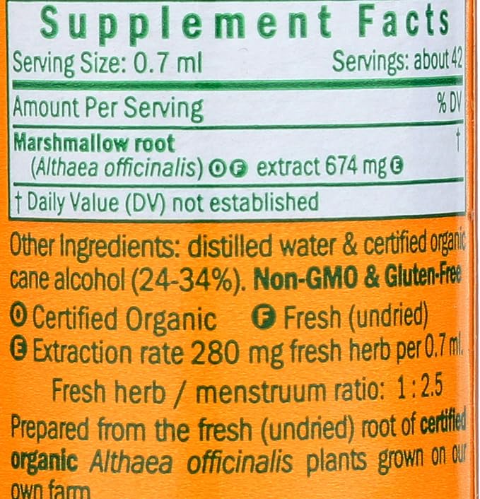 Marshmallow Liquid Extract by Herb Pharm