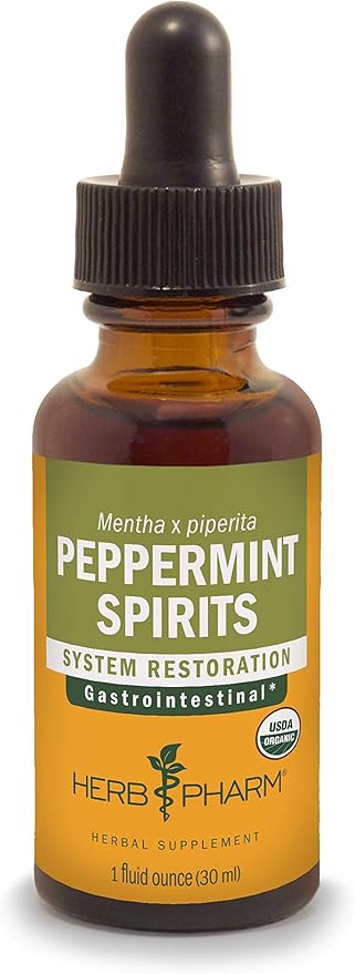 Peppermint Spirits Liquid Extract by Herb Pharm