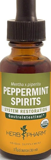 Peppermint Spirits Liquid Extract by Herb Pharm