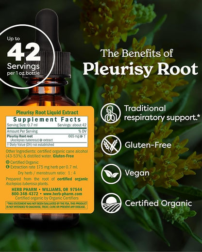 Pleurisy Liquid Extract by Herb Pharm
