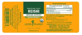 Reishi Mushroom Liquid Extract by Herb Pharm