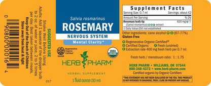 Rosemary Liquid Extract by Herb Pharm