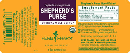Shepard's Purse Liquid Extract by Herb Pharm