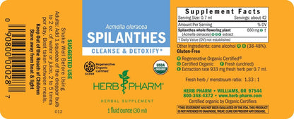 Spilanthes Extract Liquid by Herb Pharm