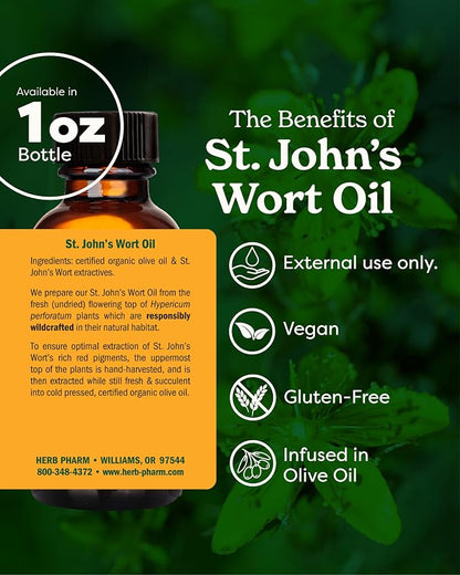 St John's Wort External Oil by Herb Pharm