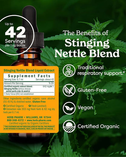 Stinging Nettle Liquid Extract by Herb Pharm