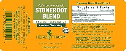 Stone Root Liquid Extract by Herb Pharm