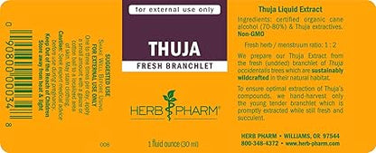 Thuja Topical Liquid Extract by Herb Pharm