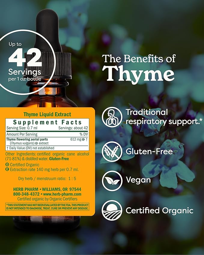 Thyme Liquid Extract by Herb Pharm