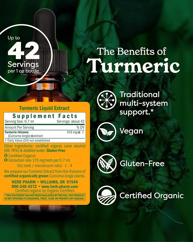 Turmeric Liquid Extract by Herb Pharm