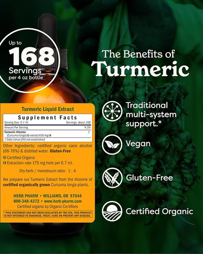 Turmeric Liquid Extract by Herb Pharm