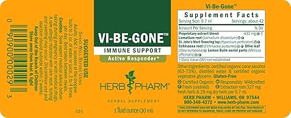 Vi-Be-Gone Liquid Tincture by Herb Pharm