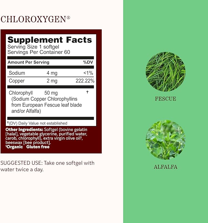 ChlorOxygen Softgels by Herbs Etc