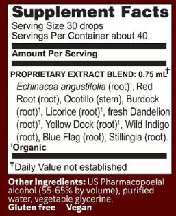 Lymphatonic Liquid Tincture by Herbs Etc