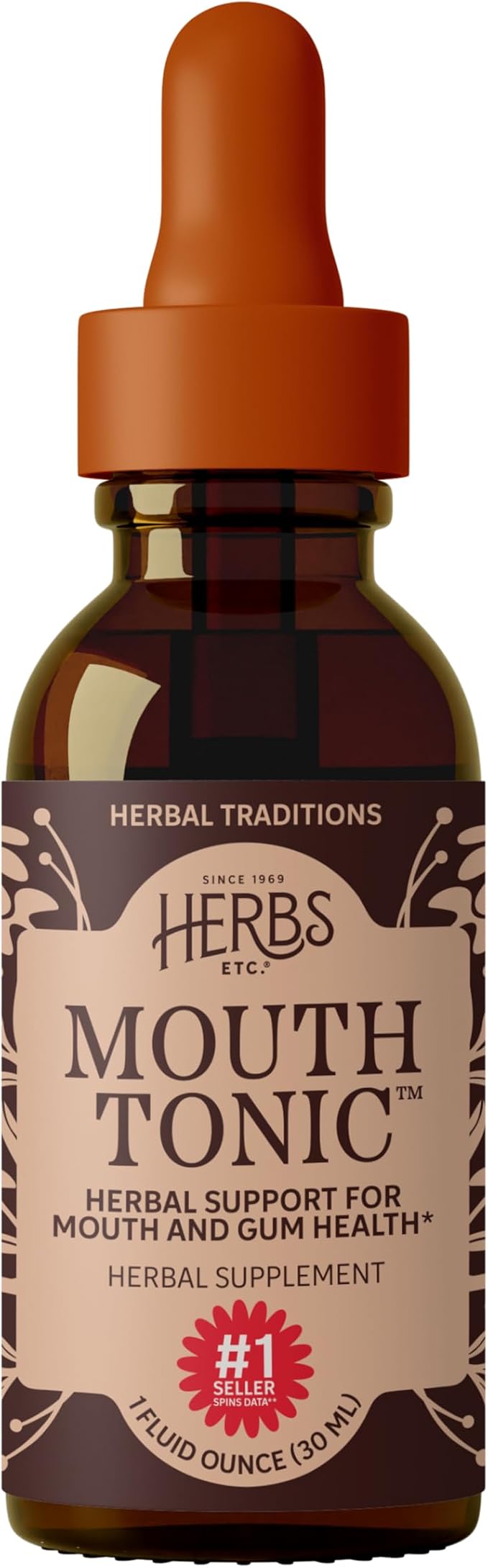 Mouth Tonic Liquid Tincture by Herbs Etc