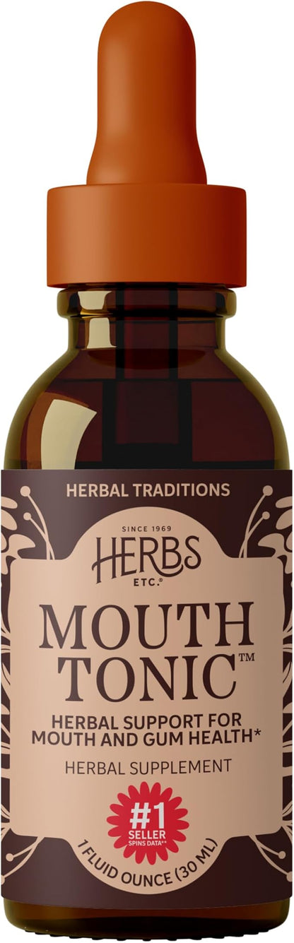 Mouth Tonic Liquid Tincture by Herbs Etc
