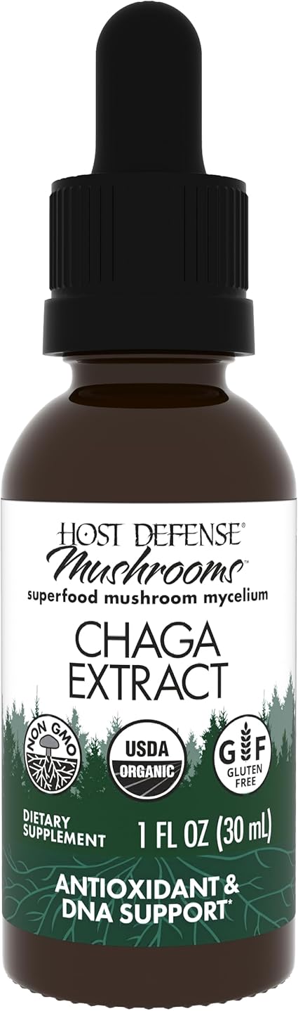 Chaga Mushroom Liquid by Host Defense – Wholesale Nutrition