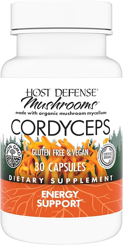 Cordyceps Mushroom Capsules by Host Defense