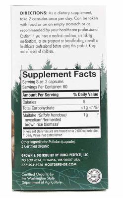 Maitake Mushroom Capsules by Host Defense
