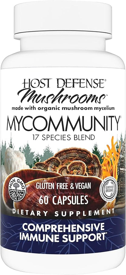 My Community Mushroom Capsules by Host Defense