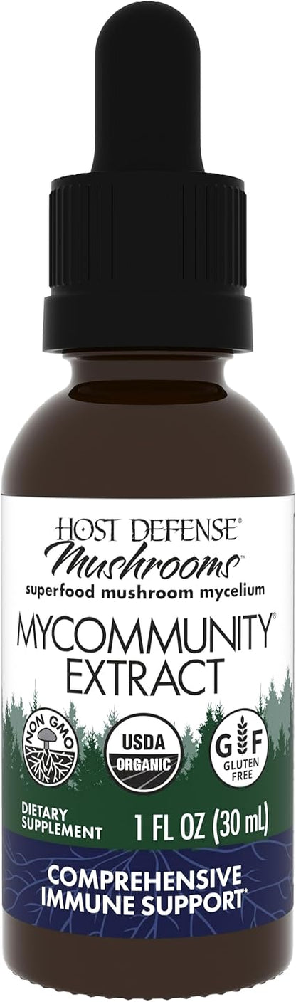My Community Mushroom Liquid Extract by Host Defense