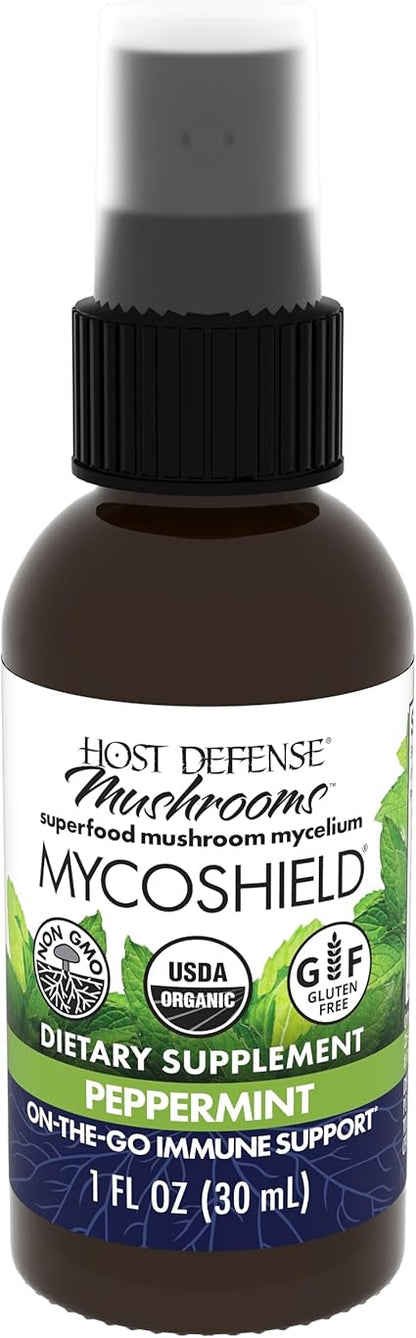 MycoShield Mushroom Peppermint Extract by Host Defense