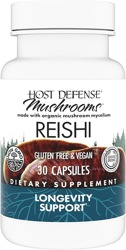 Reishi Mushroom Capsules by Host Defense