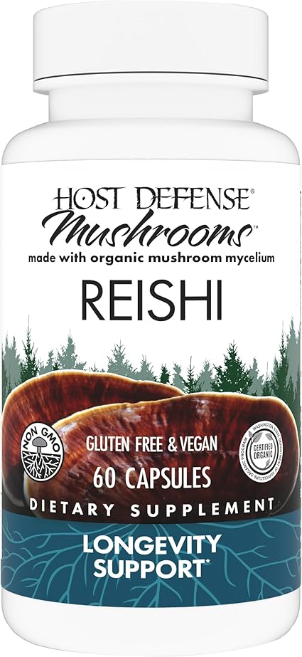 Reishi Mushroom Capsules by Host Defense