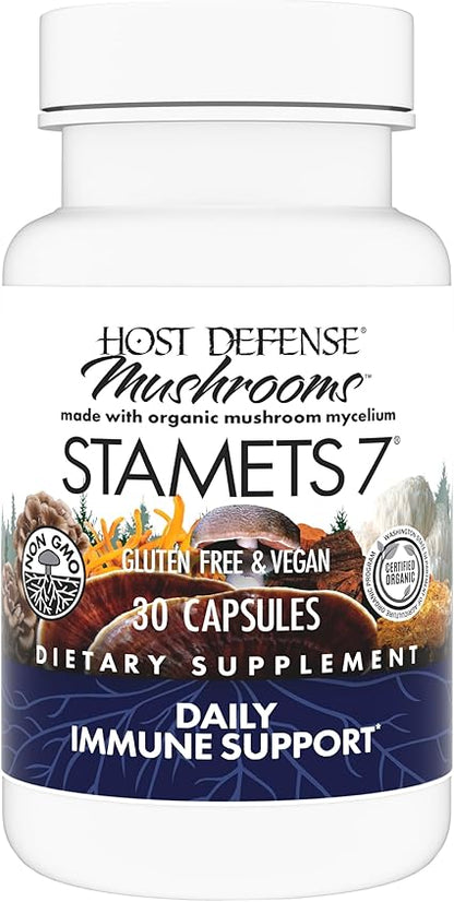 Stamets 7 Mushroom Capsules by Host Defense