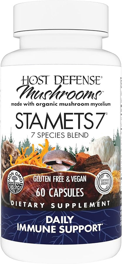 Stamets 7 Mushroom Capsules by Host Defense