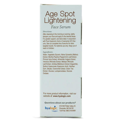 Age Spot Lightening Serum by Hyalogic