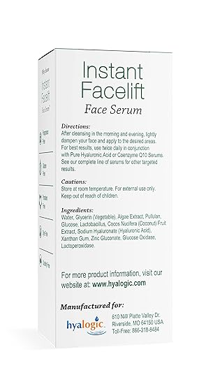 Instant Face Lift Serum by Hyalogic