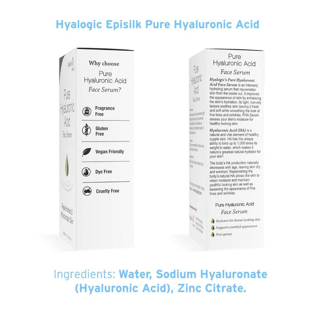 Pure Hyaluronic Acid Face Serum by Hyalogic