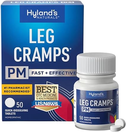 Leg Cramp PM Homeopathic Tablets by Hyland's