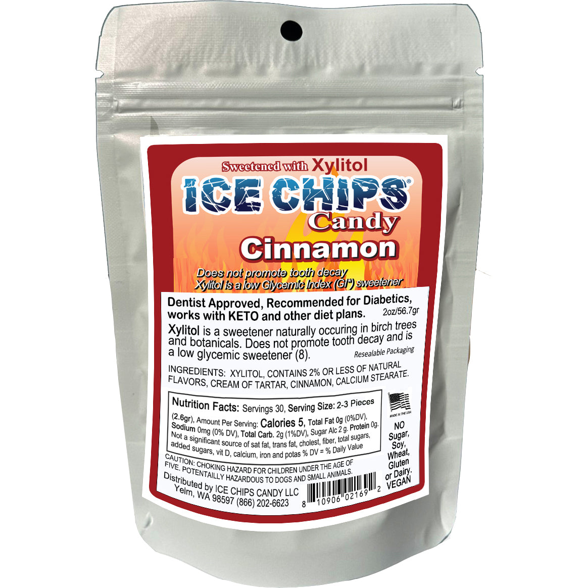 Cinnamon Xylitol Candy by Ice Chips