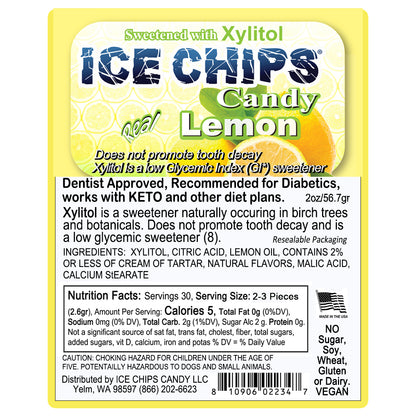Lemon Xylitol Candy by Ice Chips