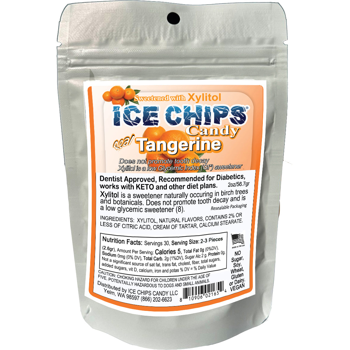 Orange Cream Xylitol Candy by Ice Chips
