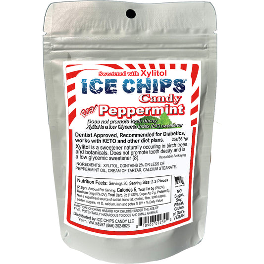 Peppermint Xylitol Candy by Ice Chips