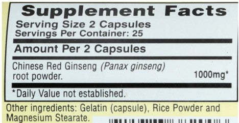 Chinese Red Ginseng Capsules by Imperial Elixer