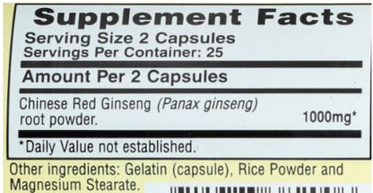 Chinese Red Ginseng Capsules by Imperial Elixer