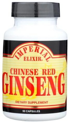 Chinese Red Ginseng Capsules by Imperial Elixer
