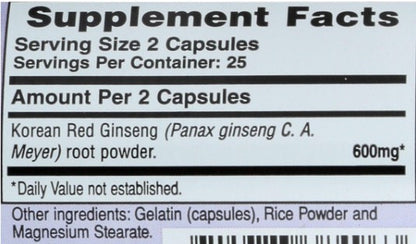 Korean Red Ginseng Capsules by Imperial Elixir
