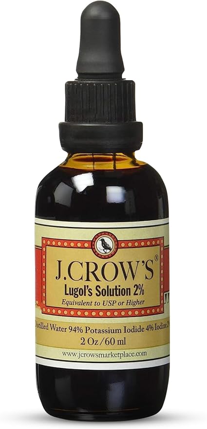 Lugol's Iodine by J. Crow's