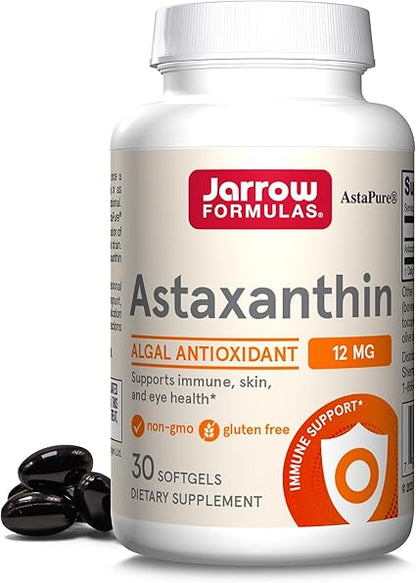 Astaxanthin 12mg Softgels by Jarrow Formulas