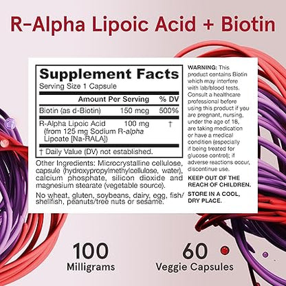 R-Lipoic Acid Capsules by Jarrow Formulas